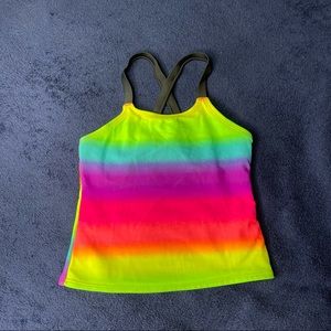 5/$15 Rainbow Swimsuit top